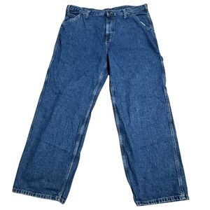 Relaxed Fit Blue Jeans in Classic Denim